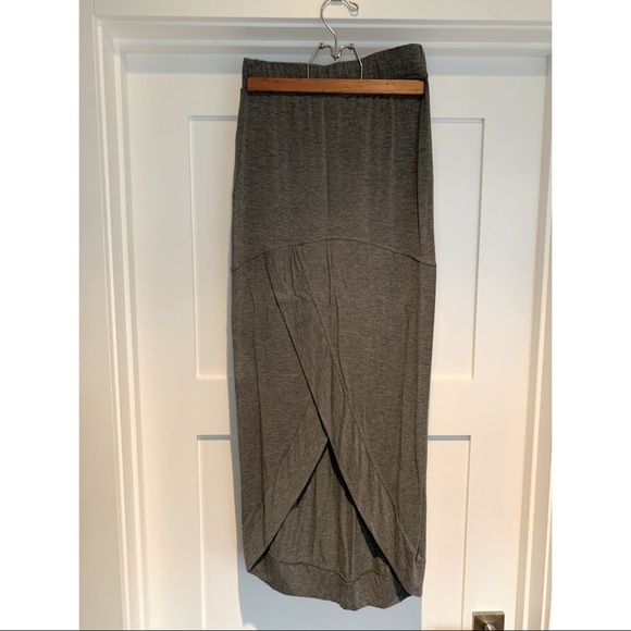 Rebel Sugar Dresses & Skirts - Rebel Sugar Grey Midi Skirt
